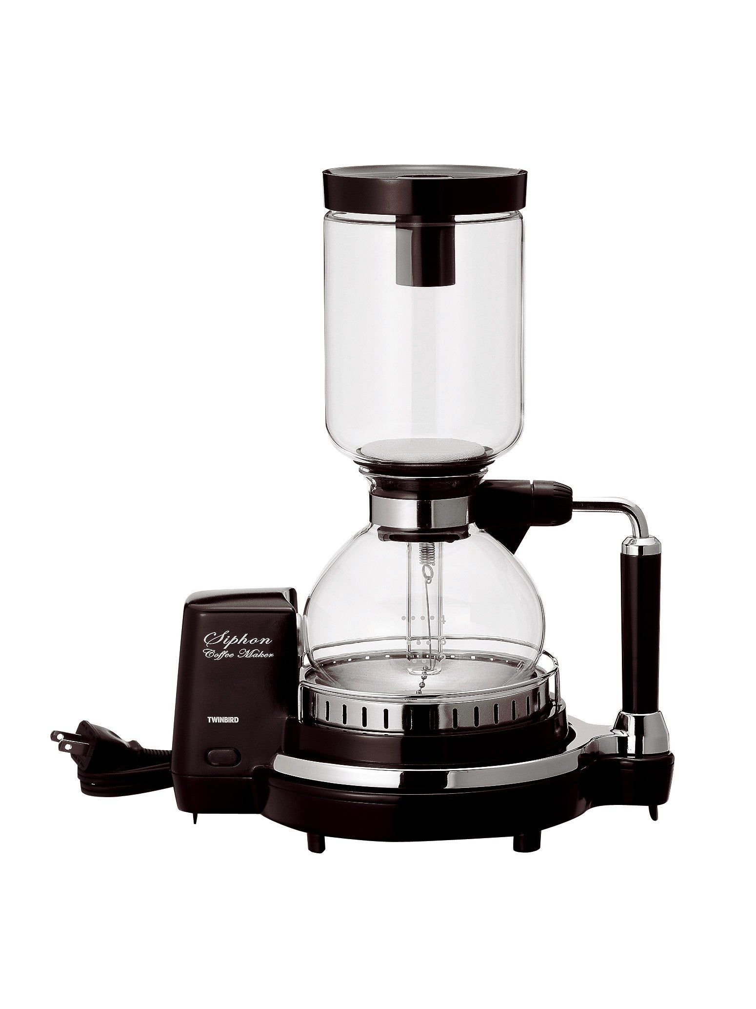 TWINBIRD siphon coffee maker dark brown CM-D853BR