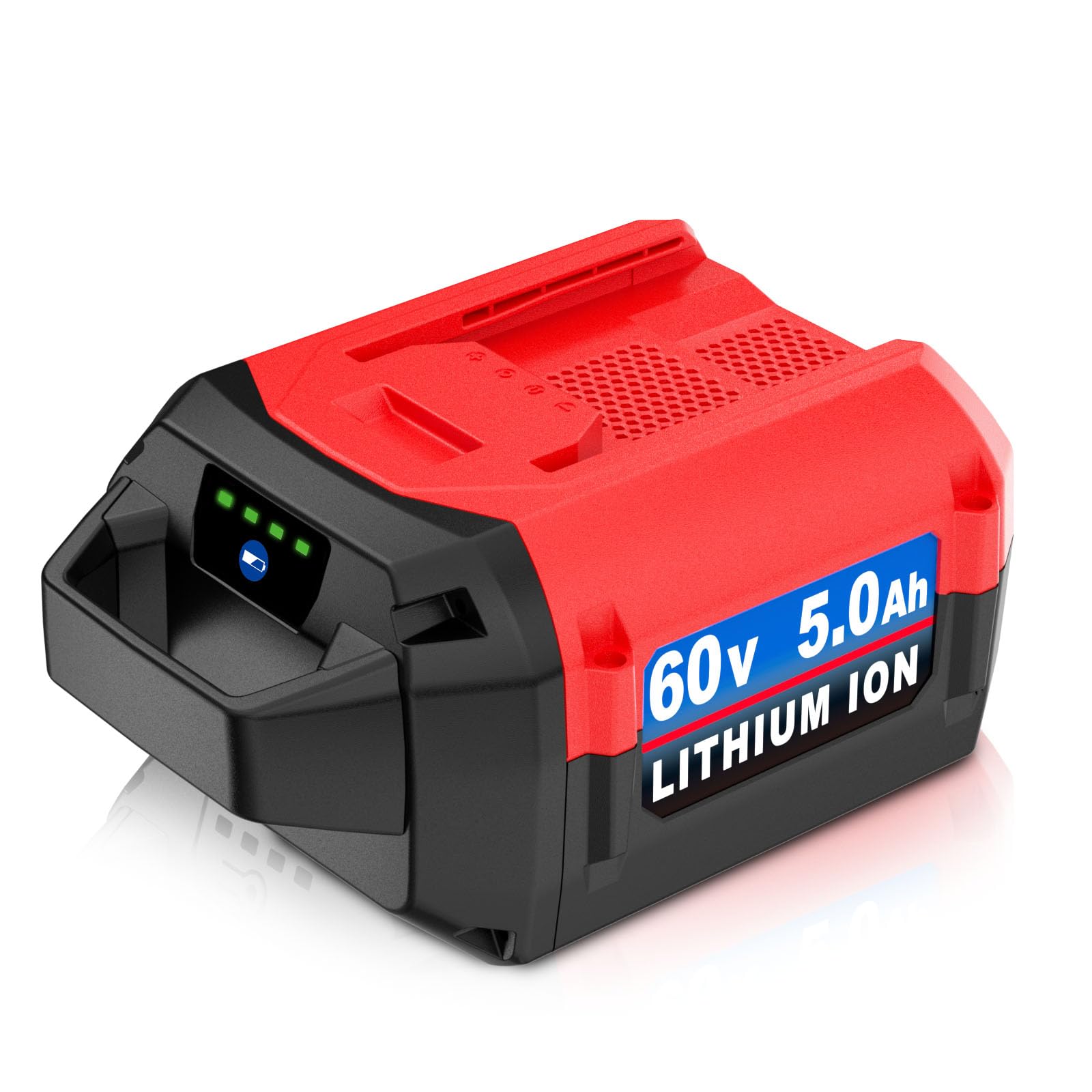 1 Pack 5.0Ah Lithium-ion Replacement for ‎Toro 60V Battery L108 L135 L216 L324 L405 88620 88625 88640 88660 88675，Compatible with Toro Flex Force Battery 60 Volt Max