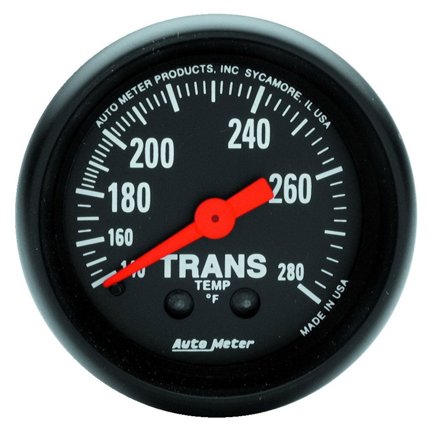 AUTO METER 2615 Z-Series Mechanical Transmission Temperature Gauge