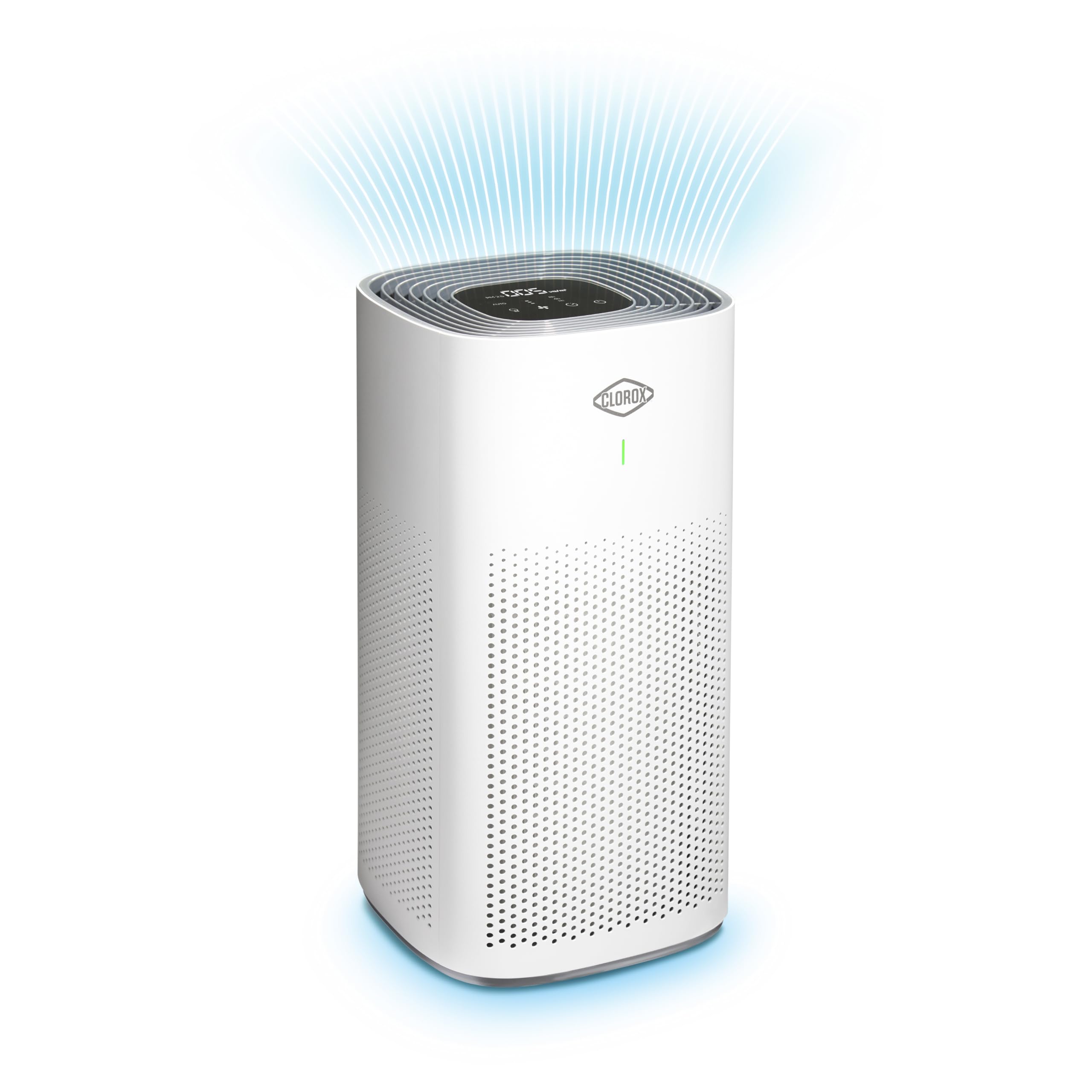 Clorox Air Purifiers for Home, True HEPA Filter, Large Rooms up to 1,500 Sq Ft, Removes 99.9% of Mold, Viruses, Wildfire Smoke, Allergens, Pet Allergies, Dust, AUTO Mode, Whisper Quiet