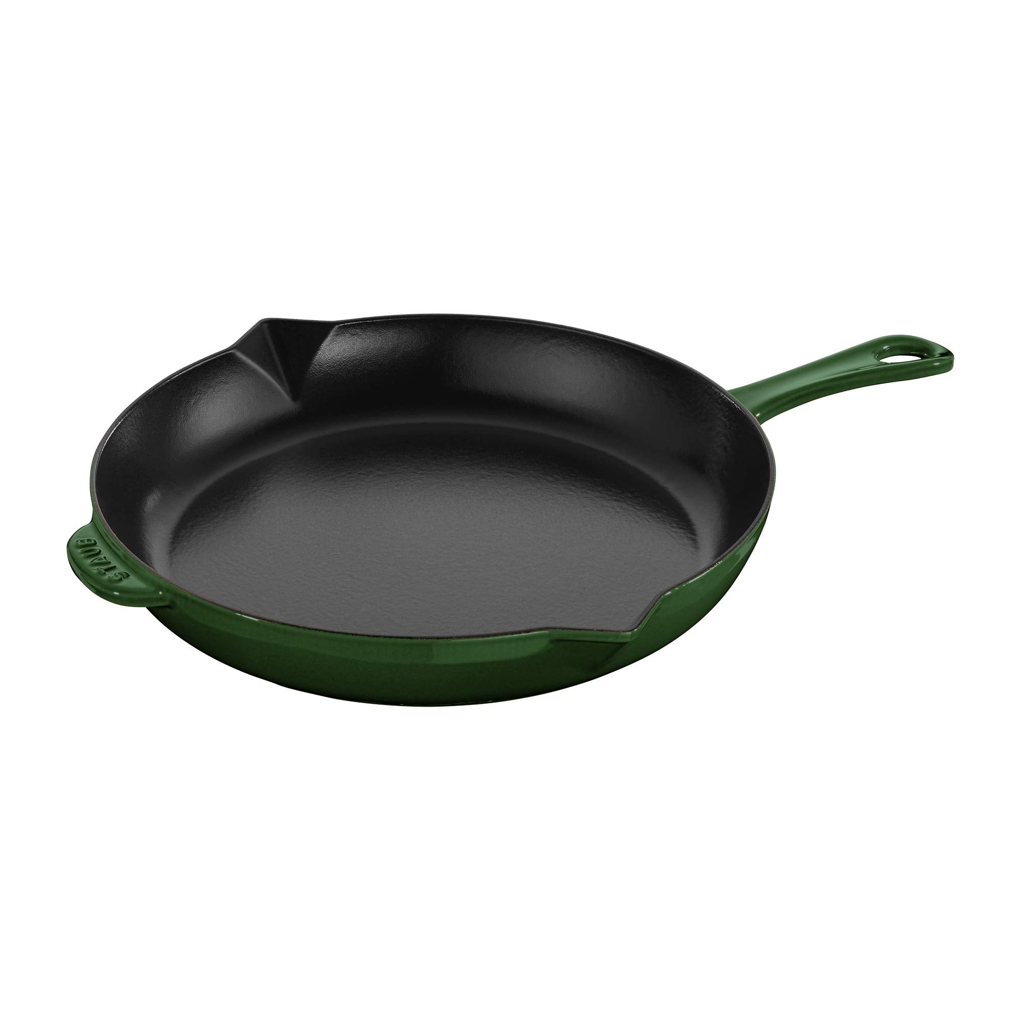 Staub Cast Iron 12-inch Fry Pan - Basil, Made in France