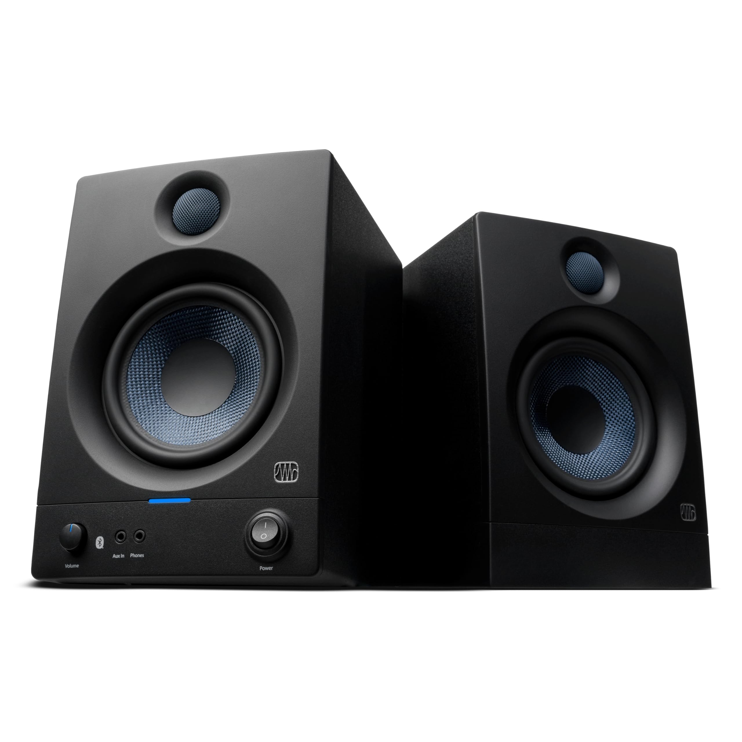 PreSonus Eris 5BT Bluetooth Studio Monitors, Pair — 5" Powered, Active Monitor Speakers for Near Field Music Production, Audio Mixing & Recording