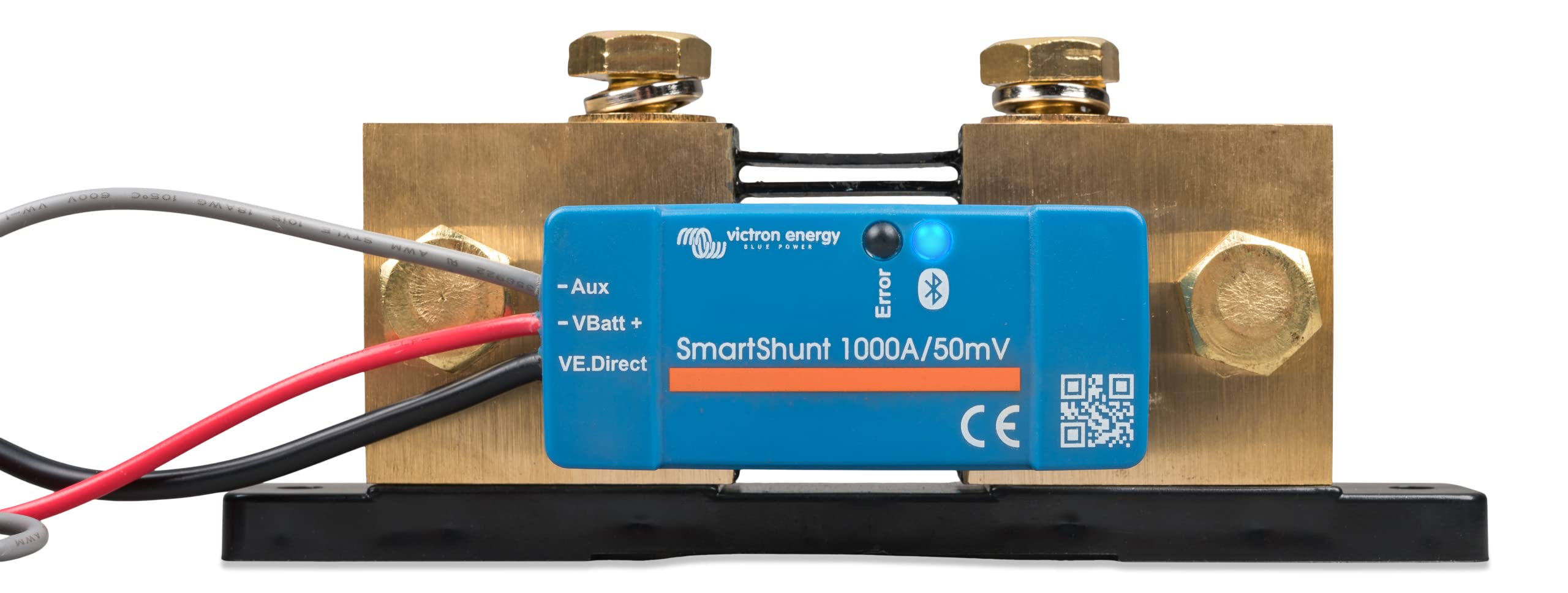 Victron Energy SmartShunt IP65 Battery Monitor (Bluetooth)- Victron Smart Shunt - 6.5V-70V, 1000 amp