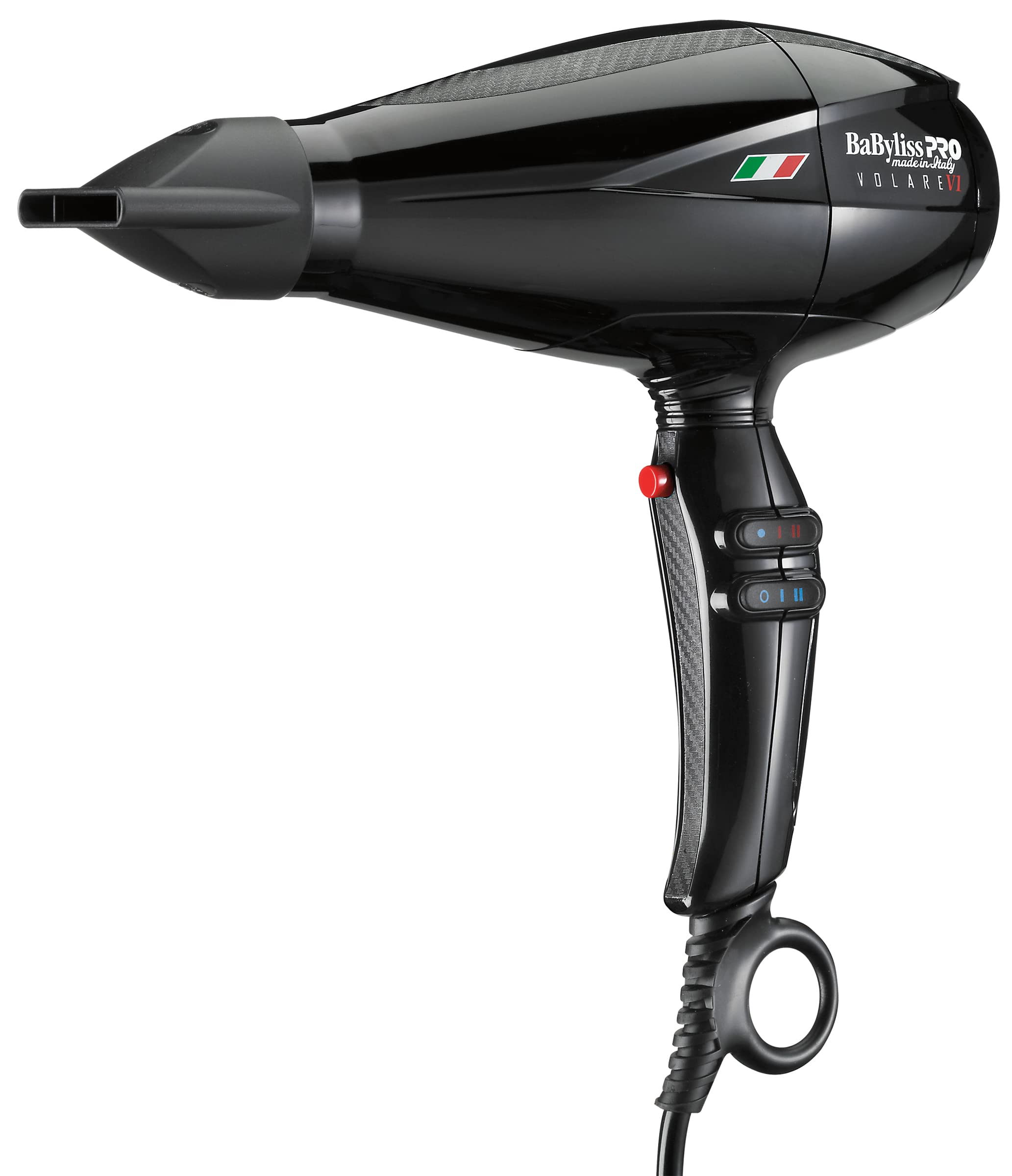 BaBylissPRO Hair Dryer, Nano Titanium Volare V1 2000-Watt Blow Dryer, Hair Styling & Appliances, Black, BVOL1
