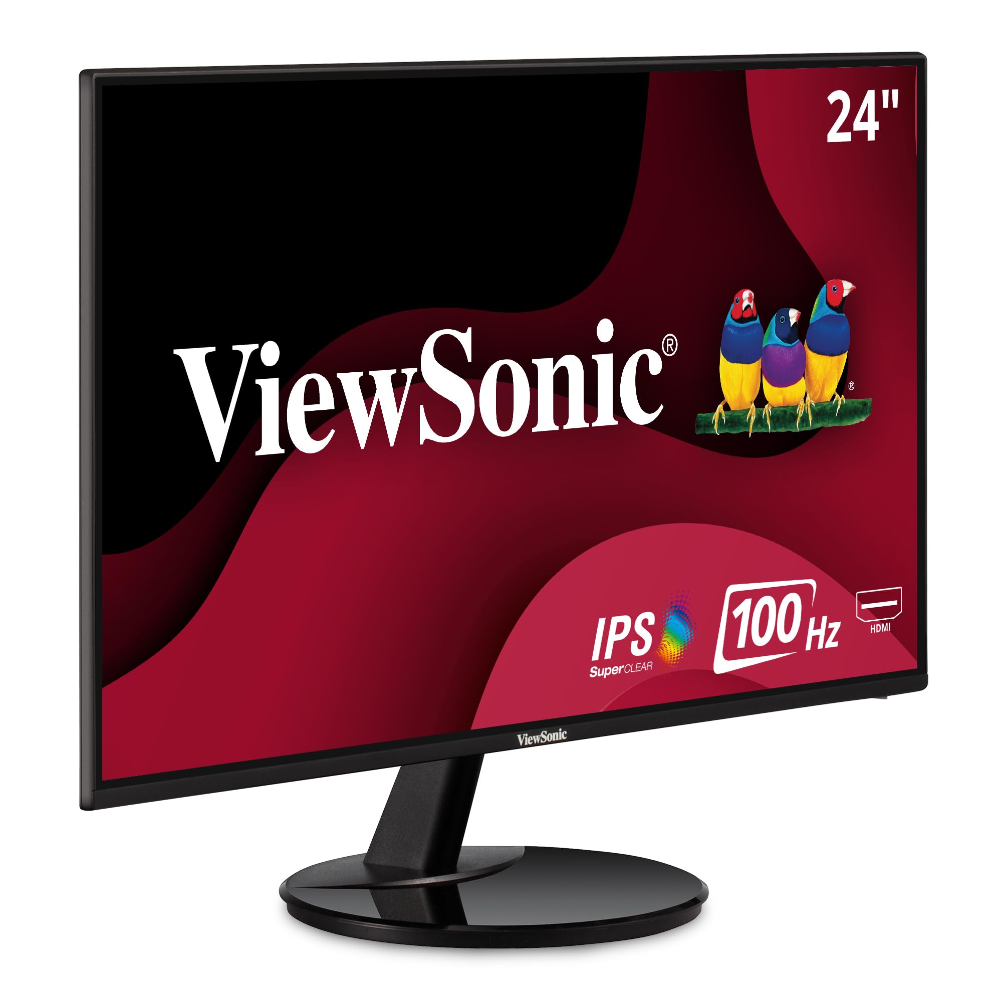 ViewSonic VA2459-SMH 24 Inch IPS 1080p 100Hz Monitor with FreeSync, HDMI and VGA Inputs