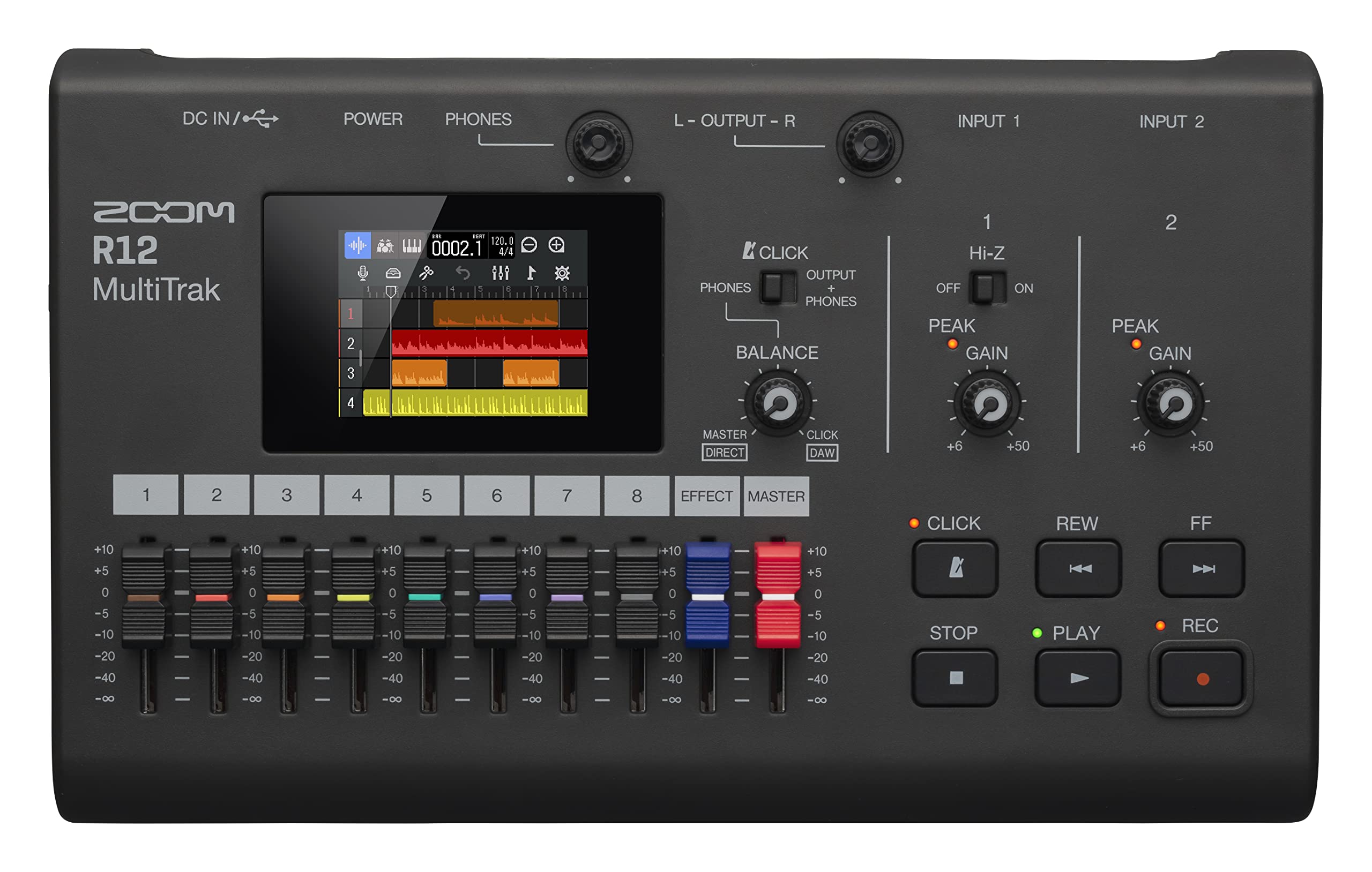 ZOOM Digital Multitrack Recorder (R12)