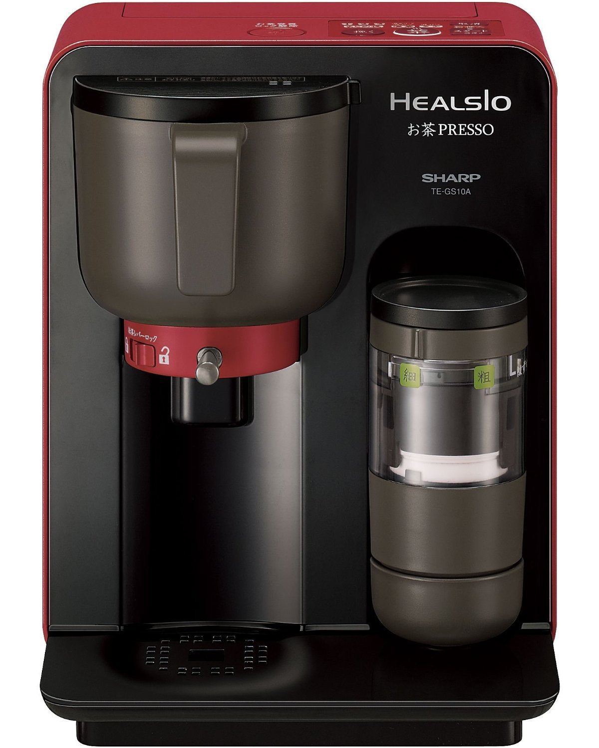 SHARP HEALSIO tea PRESSO Red system TE-GS10A-R