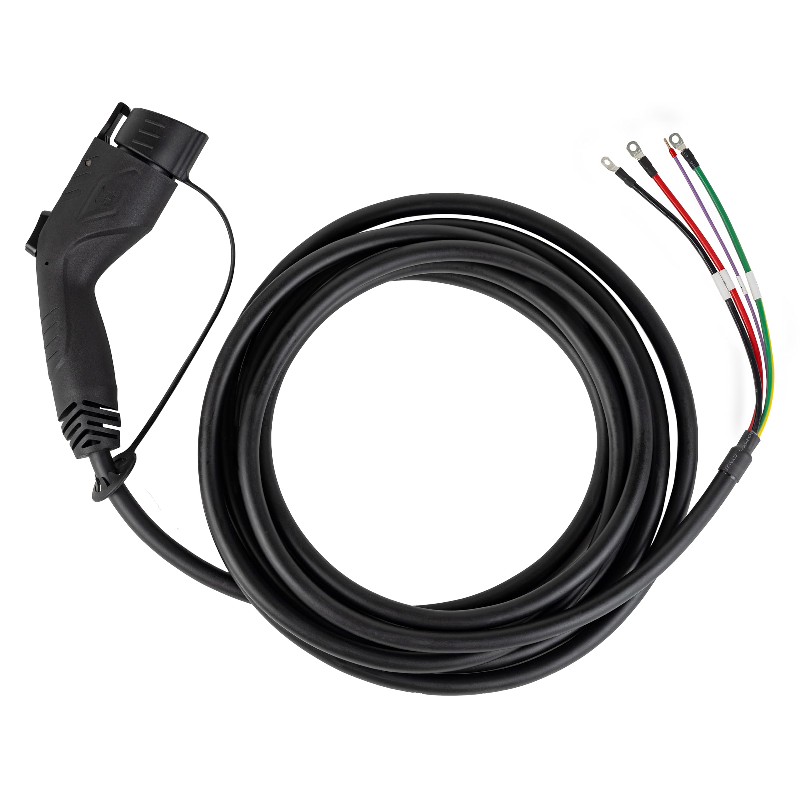 Level 2 EV Charger Replacement Cord - 32 Amp 240 Volt SAE J1772 Charger, Compatible with All EV Stations, 20 ft Charging Cable