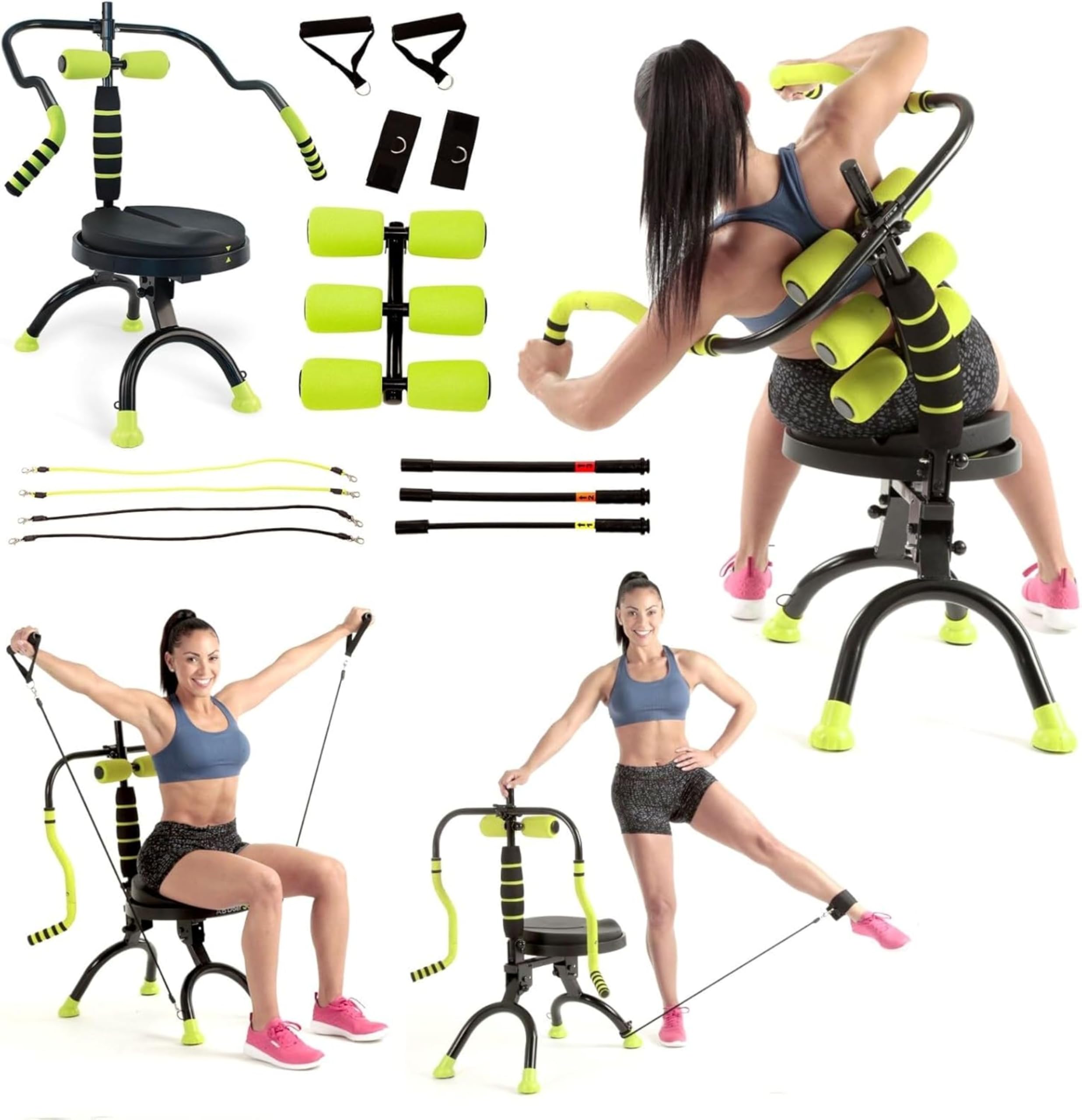 AB Doer 360 Ab Fitness Machine System - PRO Kit -Provides An Abdonimal And Muscle Activating Workout with Aerobics to Burn Calories and Workout