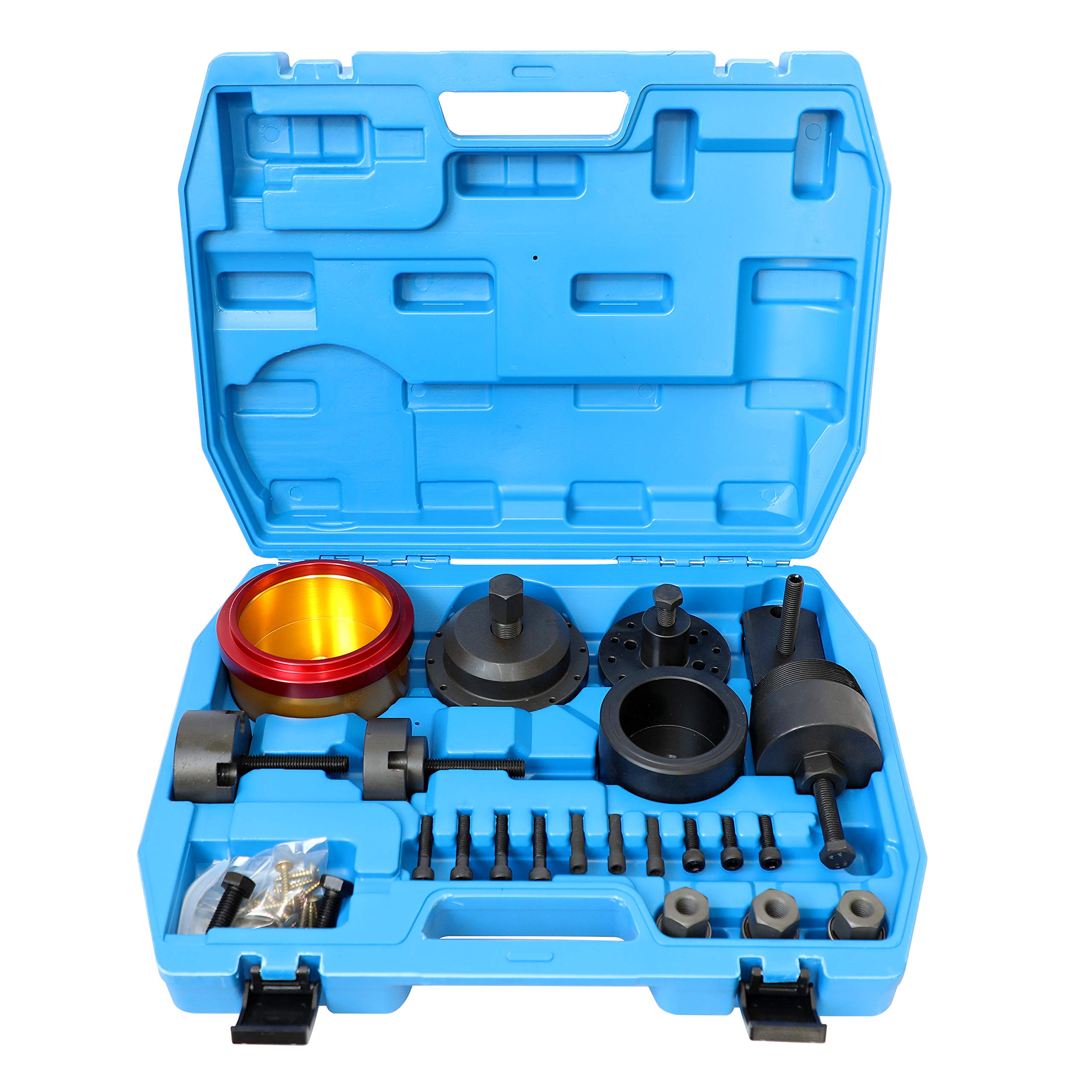 DPTOOL Crankshaft Seal Removal Kit,Crankshaft Front and Rear Oil Seal Remover and Installer Kit Compatible with BMW N40 N42 N45 N45T N46 N46T N52 N53 N54 N55 Engine