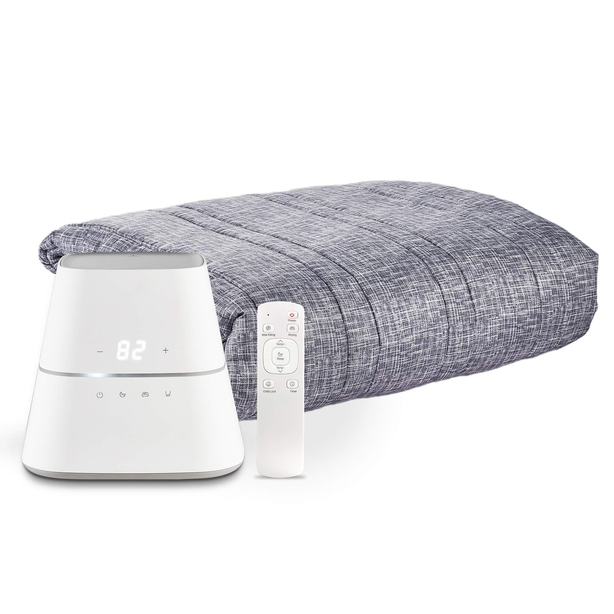 AquaPad CozyFlow Water Heated Mattress Pad, No Electric Wire, All Digital, 5 YR Warranty, AirQuiet and Dual-Tank Technology, ETL Listed, Smart, Hydro Heat Onsu Mat Topper Bed Warmer (Twin/Single)