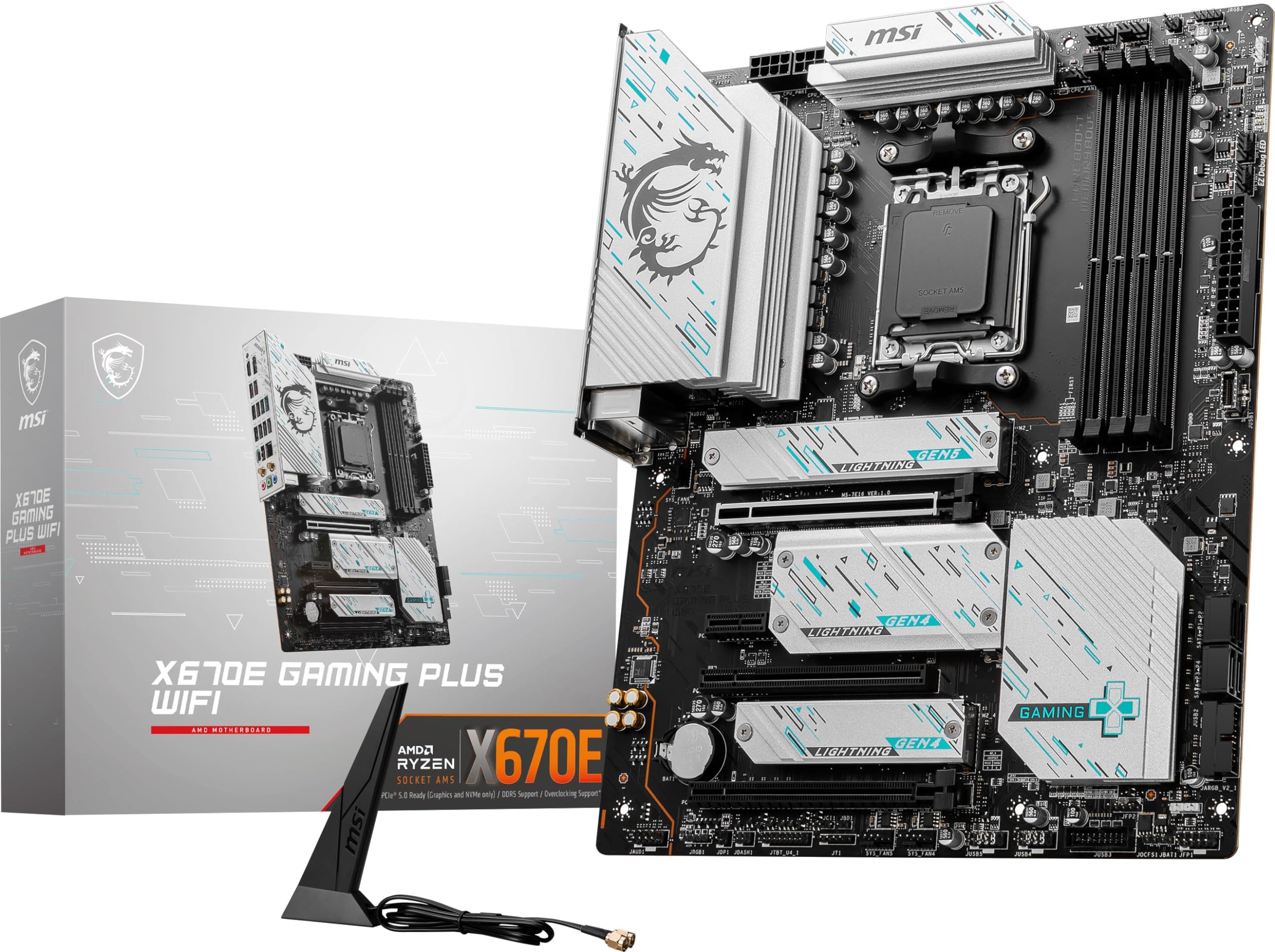 MSI X670E Gaming Plus WiFi Gaming Motherboard