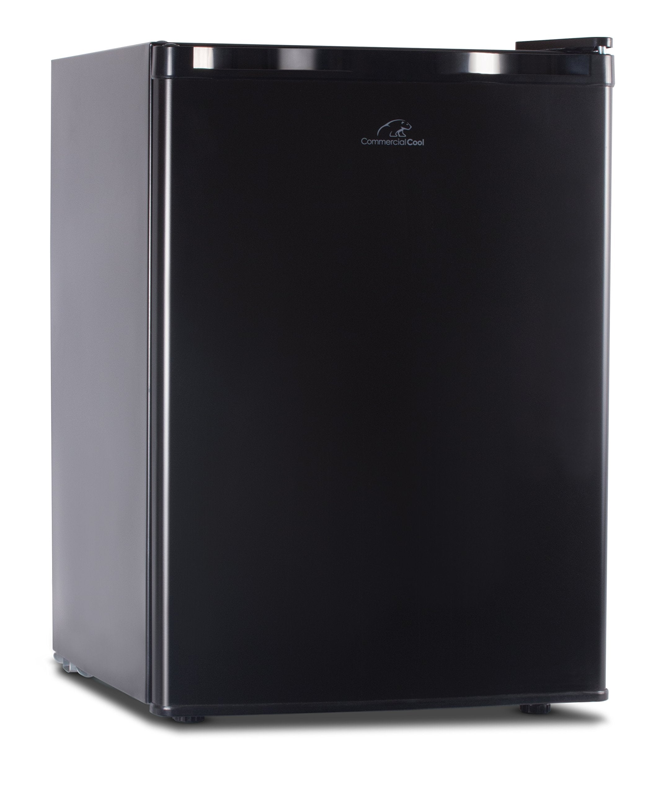 Commercial Cool CCR26B Compact Single Door Refrigerator and Freezer, 2.6 Cu. Ft. Mini Fridge, Black