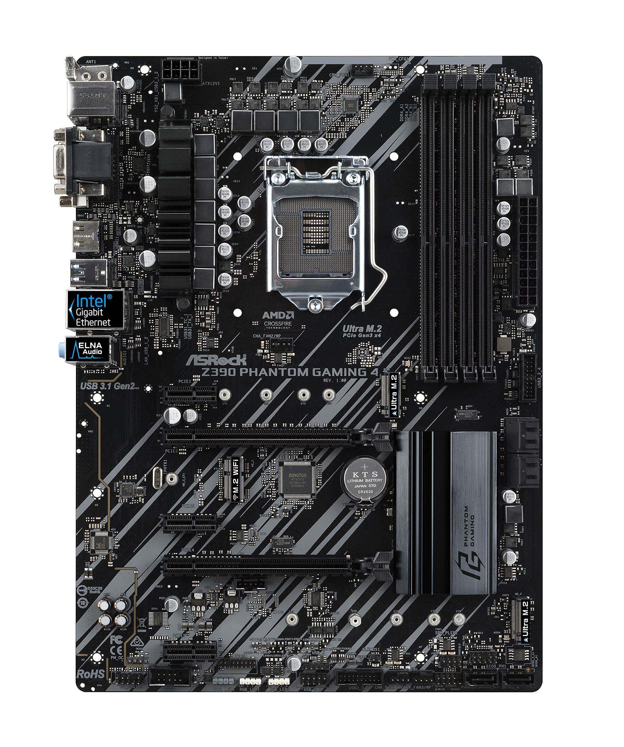 ASRock Motherboard (Z390 PHANTOM GAMING 4)